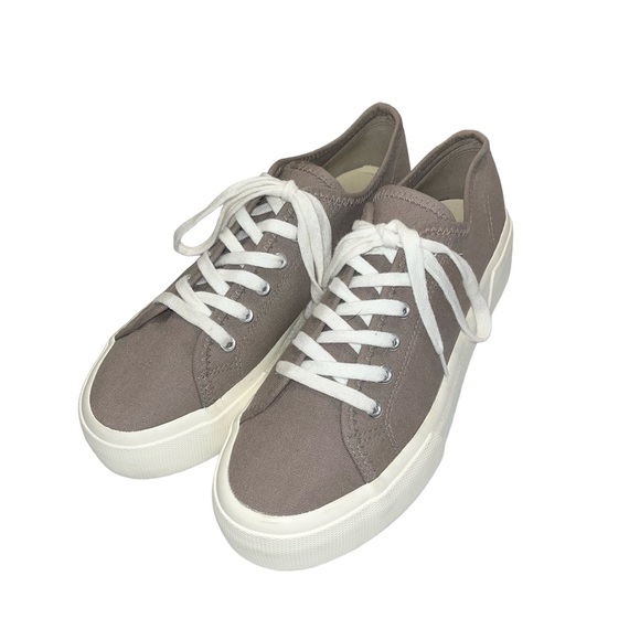 H&M Gray Canvas Platform Sneakers - Picture 2 of 11